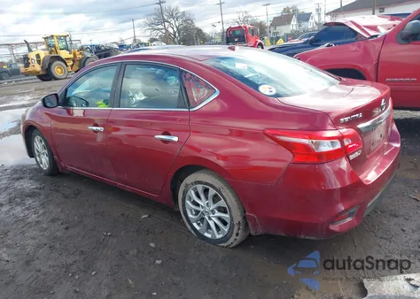 2018 Nissan Sentra Sv from USA, damaged, VIN 3N1AB7AP2JY325052